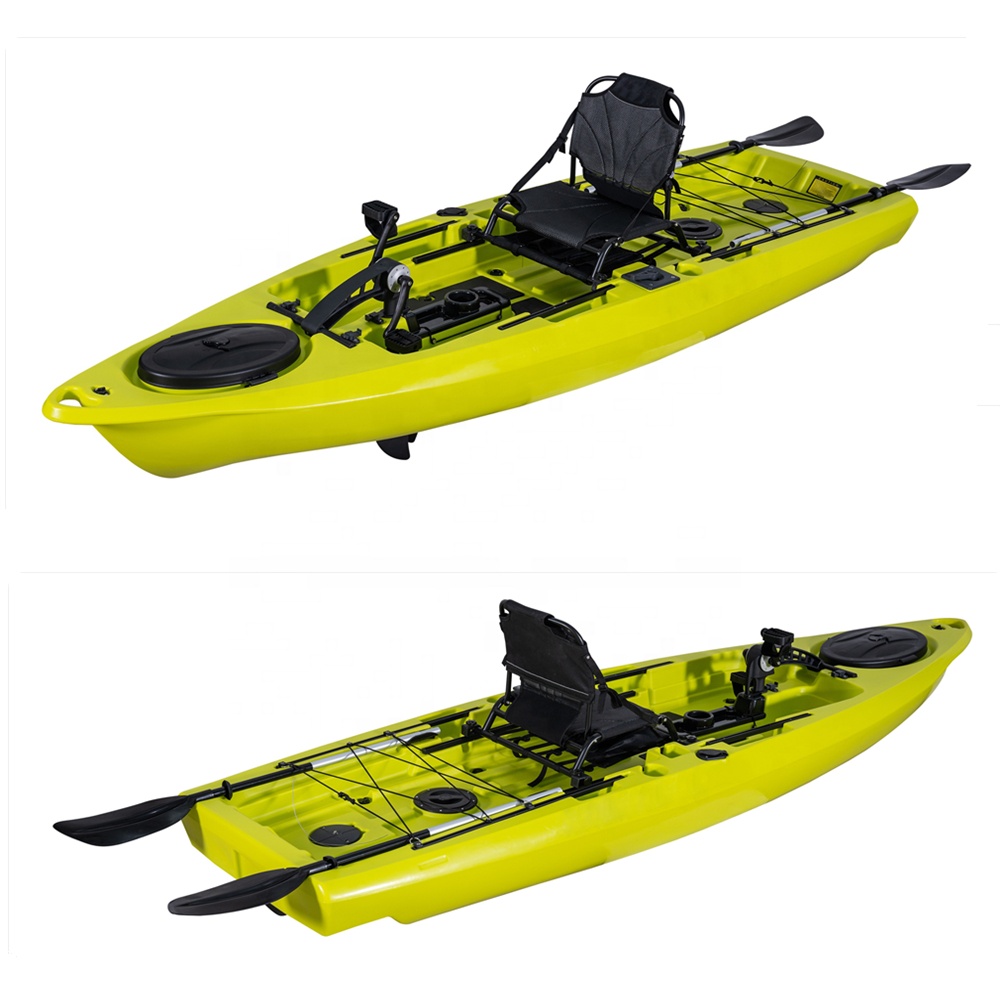 Fishing Kayak Pedal Drive - Лучшая рыбацкая лодка 2024, новинка, 10,8