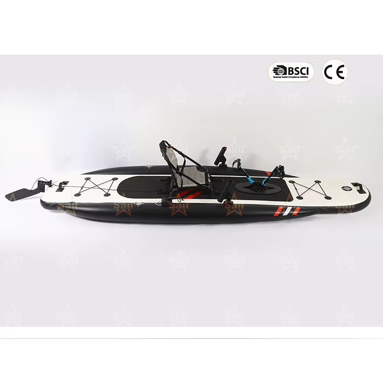 Fishing Kayak Sit In - Заводской надувной педальный каяк для рыбалки