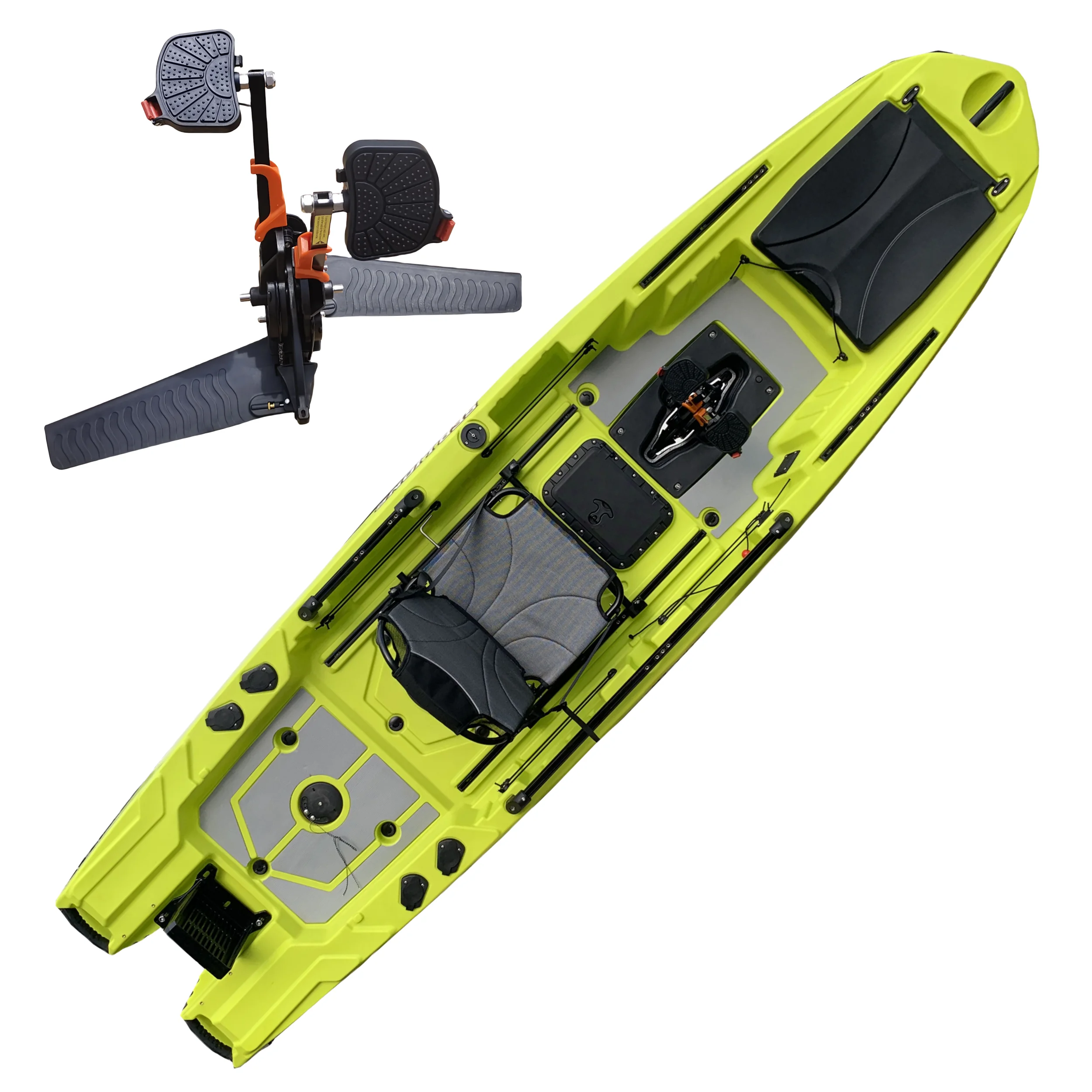 Fishing Kayak Seat - Профессиональная пластиковая педаль для каяка с