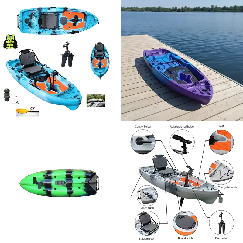 Fishing Kayak Pedal Drive - Каяк Vicking Ocean Single Sit-On-Top с