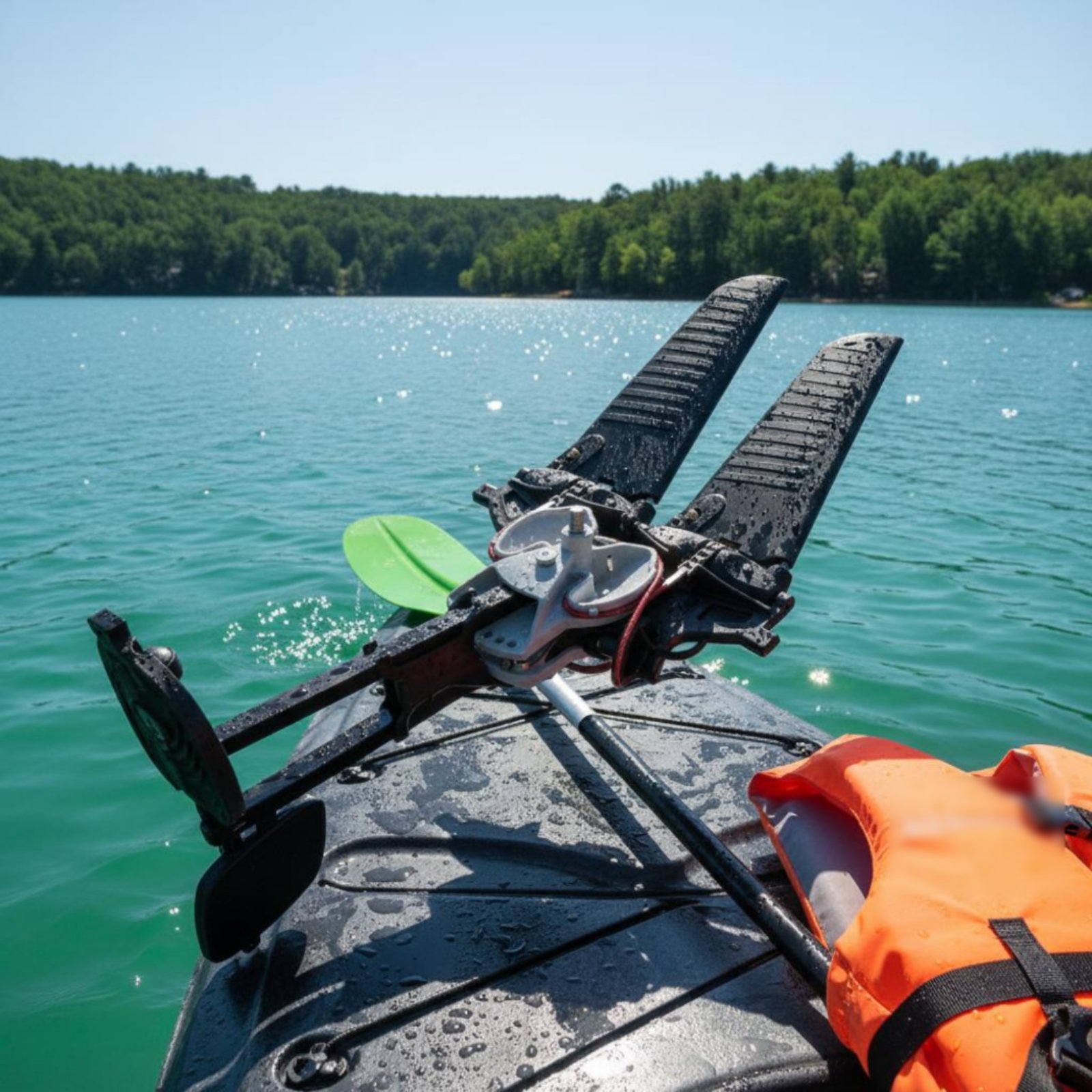 Система педального привода для – обзор и цена Fishing Kayak Pedal Drive
