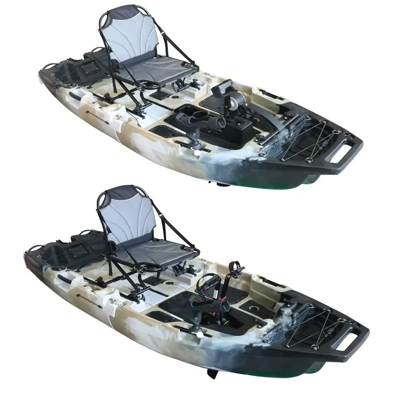 8-футовый модульный одноместны – обзор и цена Fishing Kayak Pedal Drive