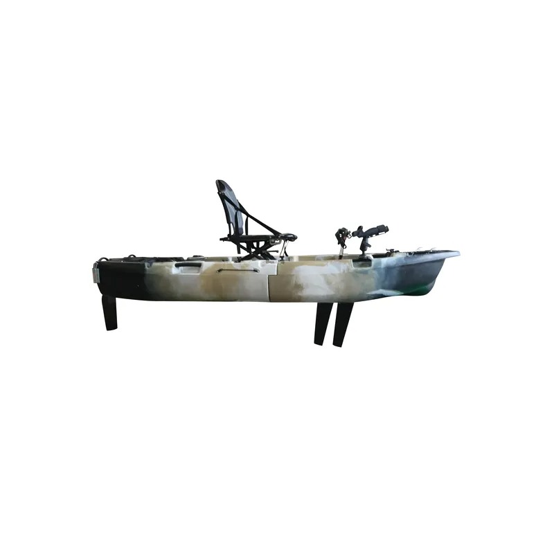 8-футовый модульный одноместны – обзор и цена Fishing Kayak Pedal Drive