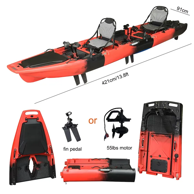 Оптовая продажа: 14-футовый тр – обзор и цена Fishing Kayak Pedal Drive