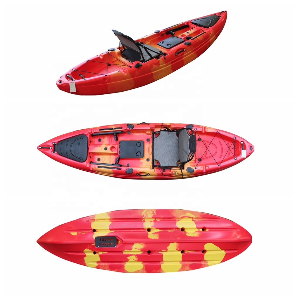 10-футовый каяк для одного чел – обзор и цена Fishing Kayak Sit In