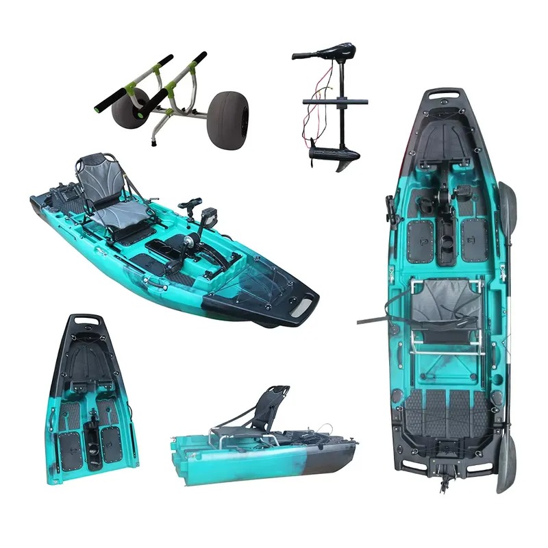 Популярная одноместная моториз – обзор и цена Fishing Kayak Paddle
