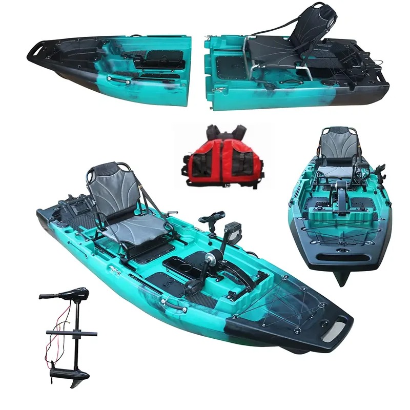 Популярная одноместная моториз – обзор и цена Fishing Kayak Paddle