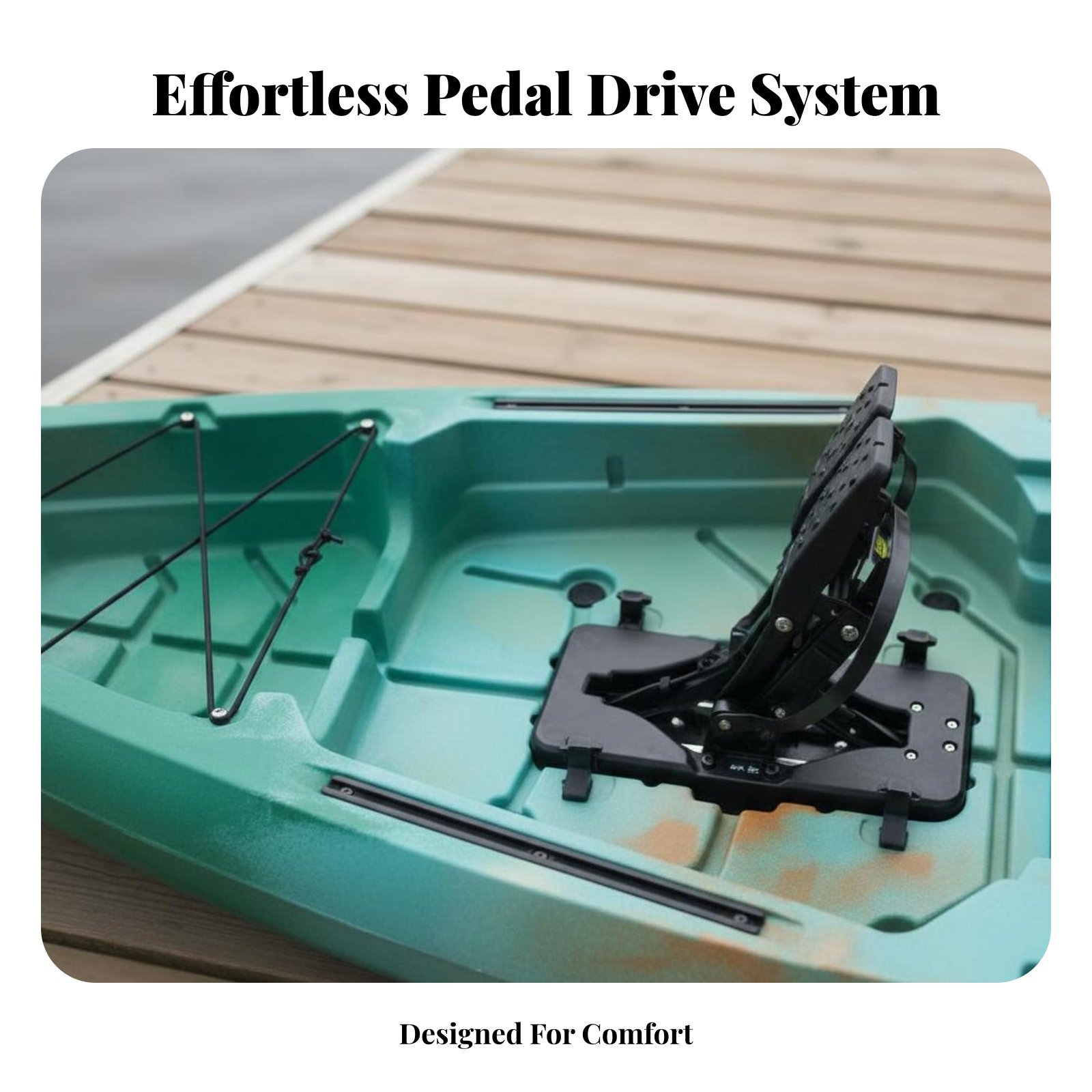 Надувная рыболовная лодка с пе – обзор и цена Fishing Kayak Pedal Drive