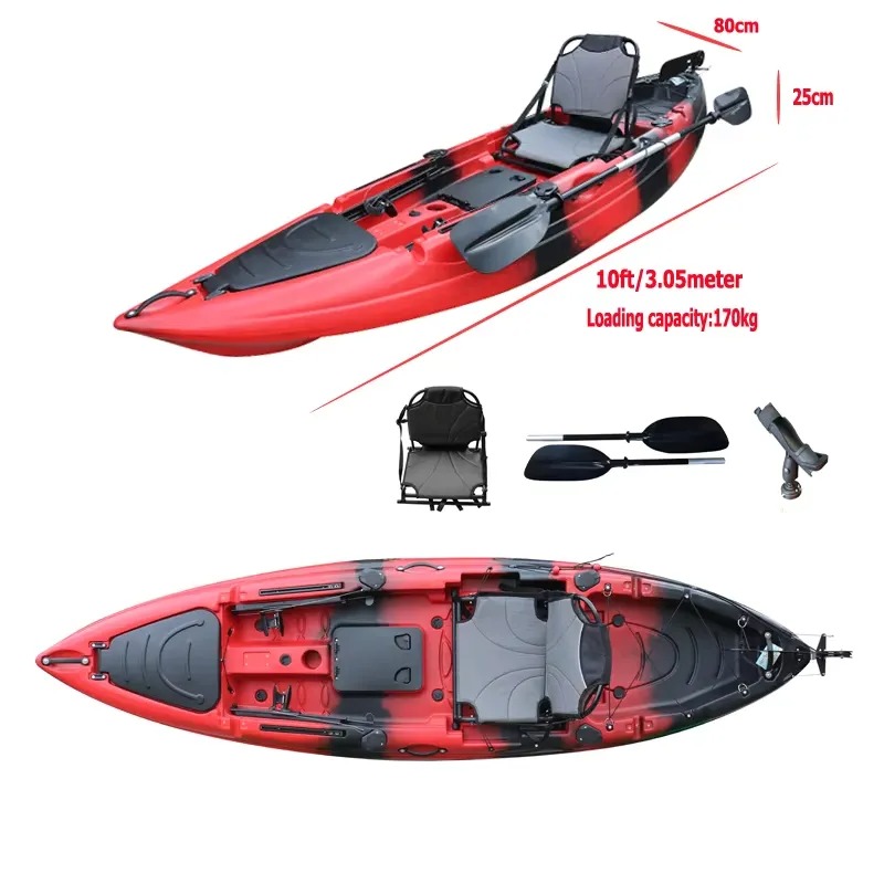 10-футовый одноместный рыболов – обзор и цена Fishing Kayak Seat