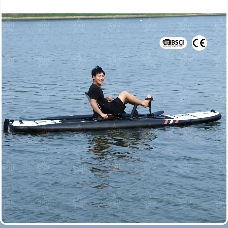 Заводской надувной педальный к – обзор и цена Fishing Kayak Sit In