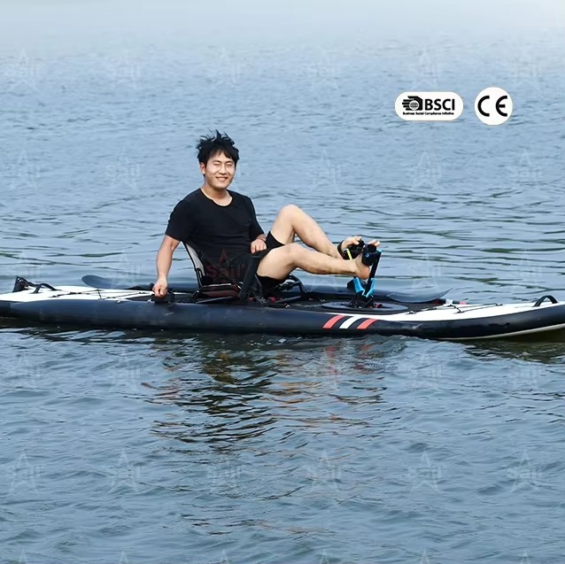 Заводской надувной педальный к – обзор и цена Fishing Kayak Sit In