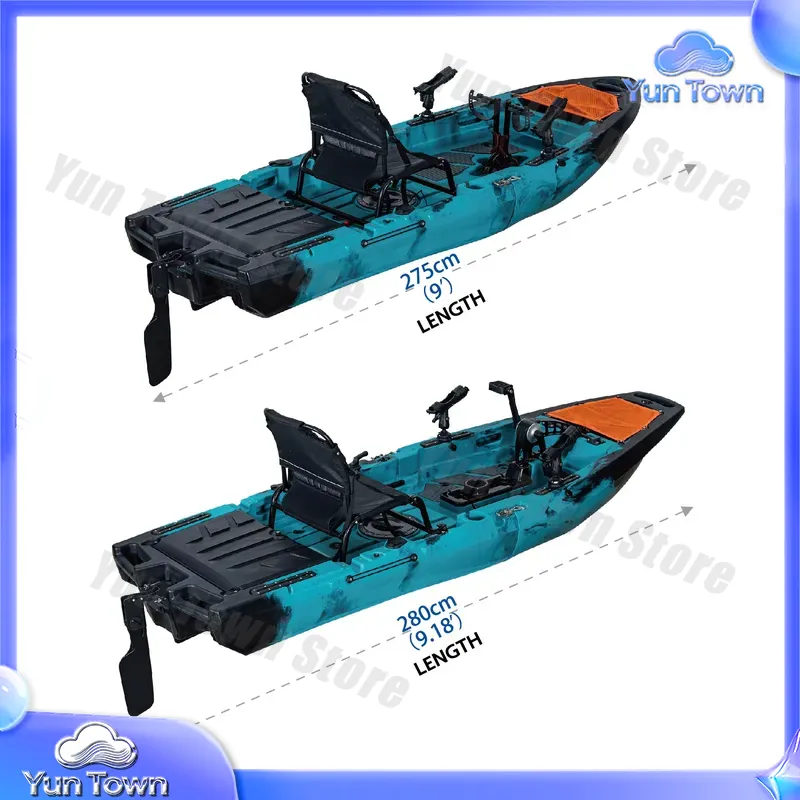 Модульный каяк 9,5 футов с пед – обзор и цена Fishing Kayak Sit In